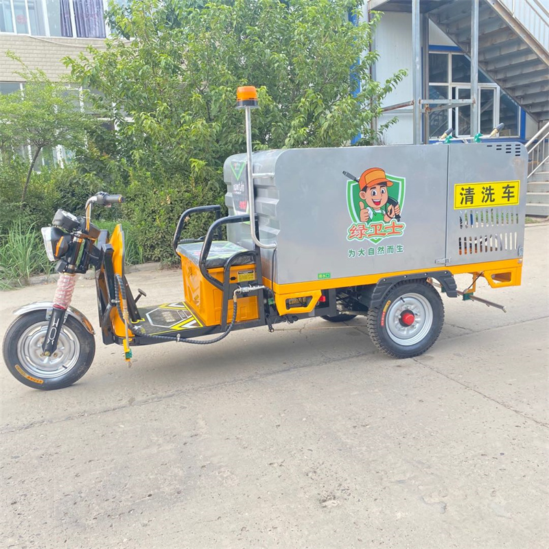 怀柔电动高压冲洗车CX700A（不锈钢箱体）